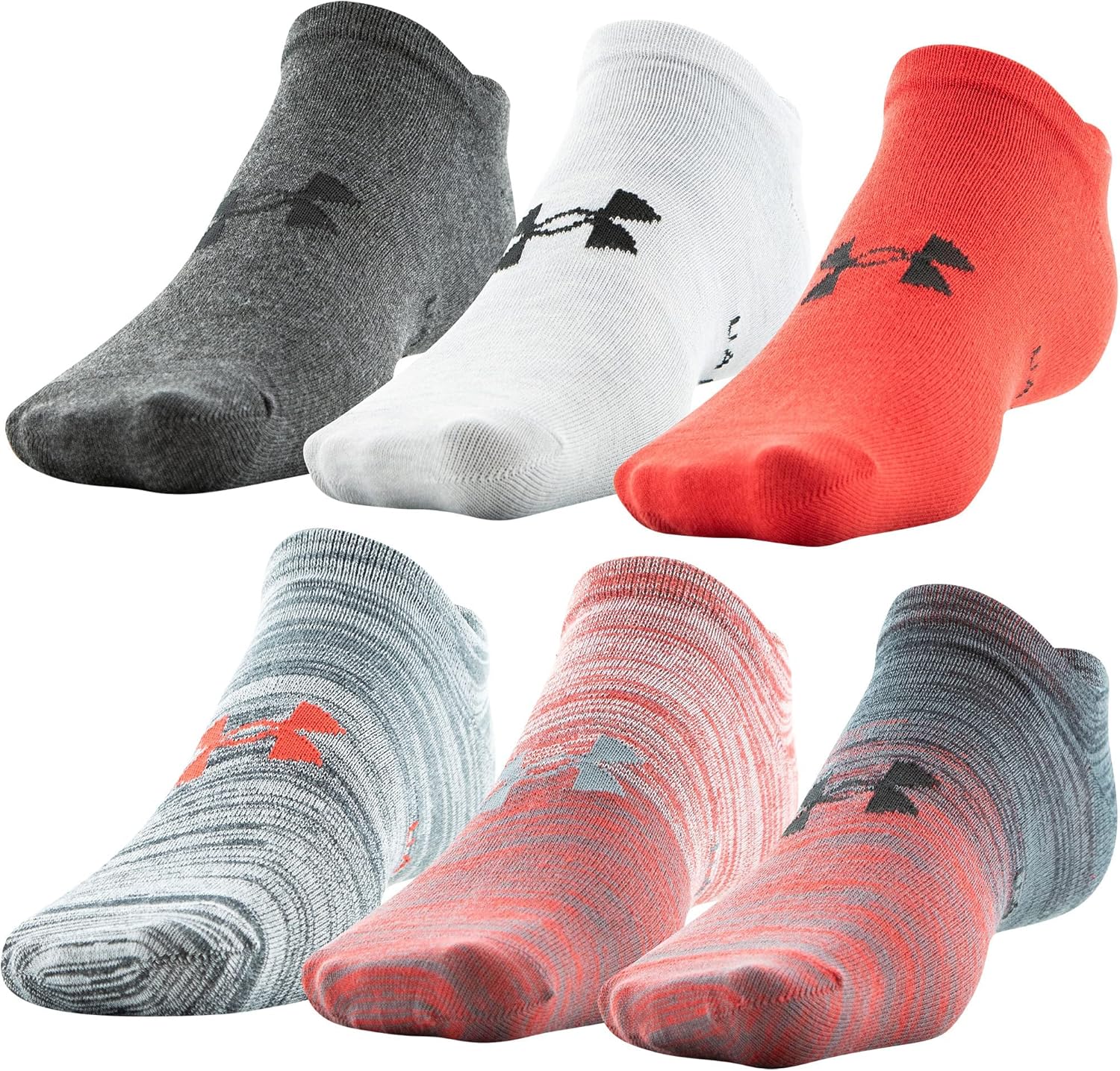 Under Armour мужские носки Essential Lite No Show, 6 пар, Red 2/Assorted
Under Armour мужские носки Essential Lite No Show, 6 пар, Red 2/Assorted