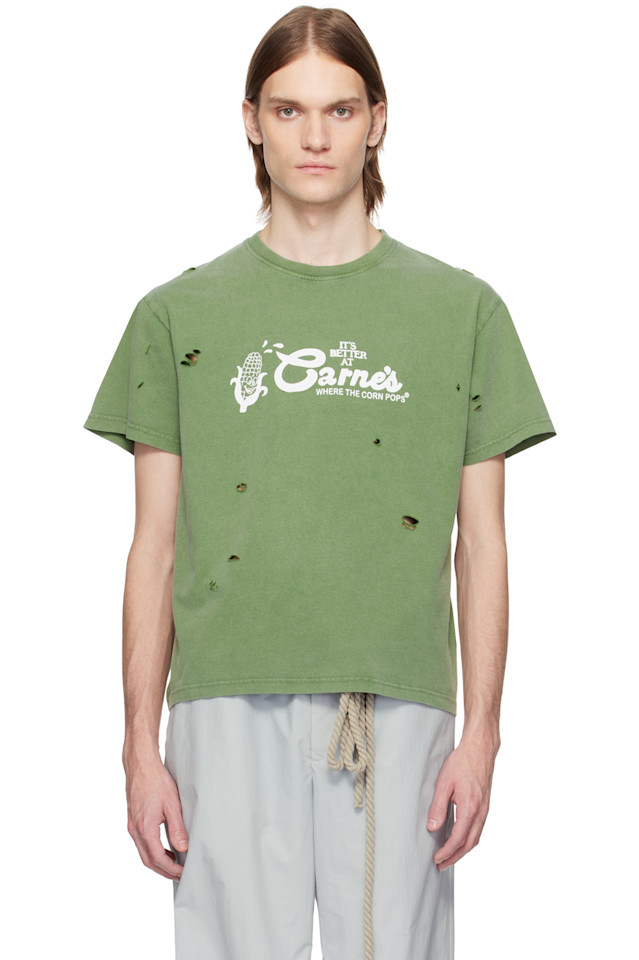 Футболка "Где кукуруза лопается" Carne Bollente, цвет off-green
Футболка "Где кукуруза лопается" Carne Bollente, цвет off-green