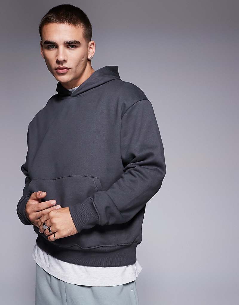 ASOS DESIGN – Premium – Толстовка оверсайз из плотной ткани плотностью 400 г/м² черного цвета
ASOS DESIGN – Premium – Толстовка оверсайз из плотной ткани плотностью 400 г/м² черного цвета