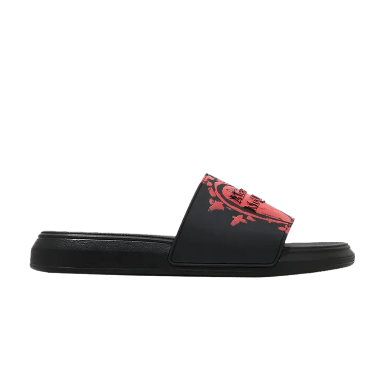 Шлепанцы Alexander McQueen Pool Slide 'Heart Logo - Black', черный
Шлепанцы Alexander McQueen Pool Slide 'Heart Logo - Black', черный