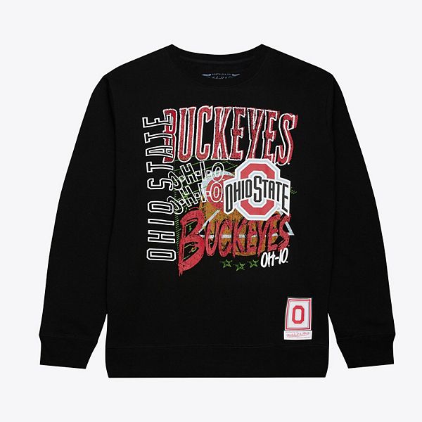 Мужской черный свитшот Ohio State Buckeyes Half Time Fleece Crewneck Mitchell & Ness
Мужской черный свитшот Ohio State Buckeyes Half Time Fleece Crewneck Mitchell & Ness