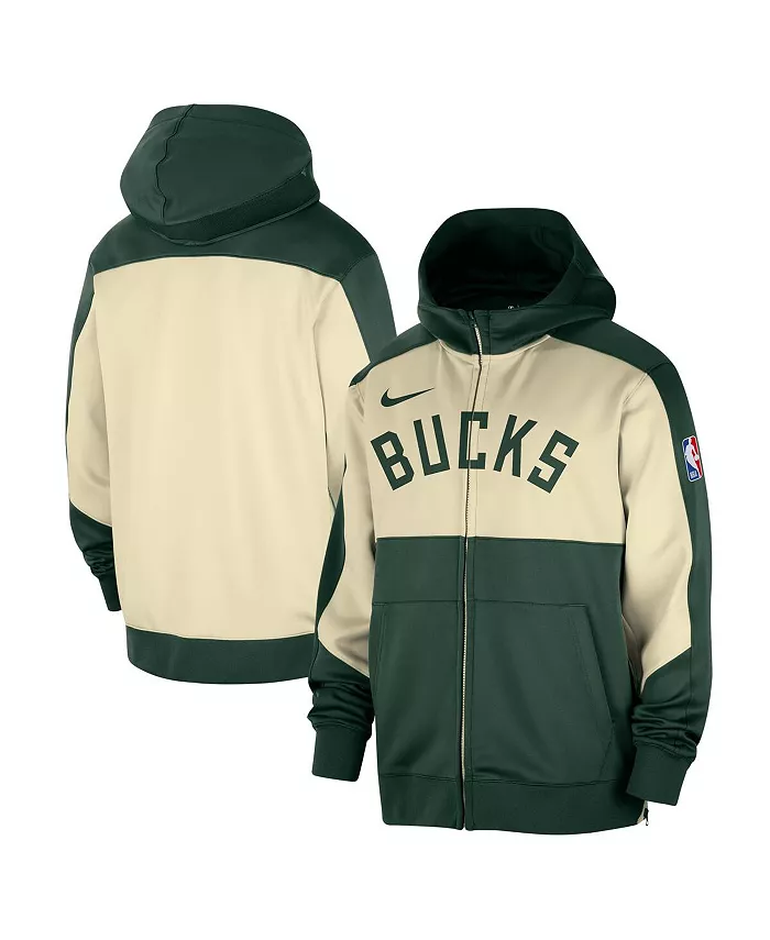 Мужская худи с молнией Milwaukee Bucks Authentic On-Court Showtime Performance цвета хаки Nike
Мужская худи с молнией Milwaukee Bucks Authentic On-Court Showtime Performance цвета хаки Nike
