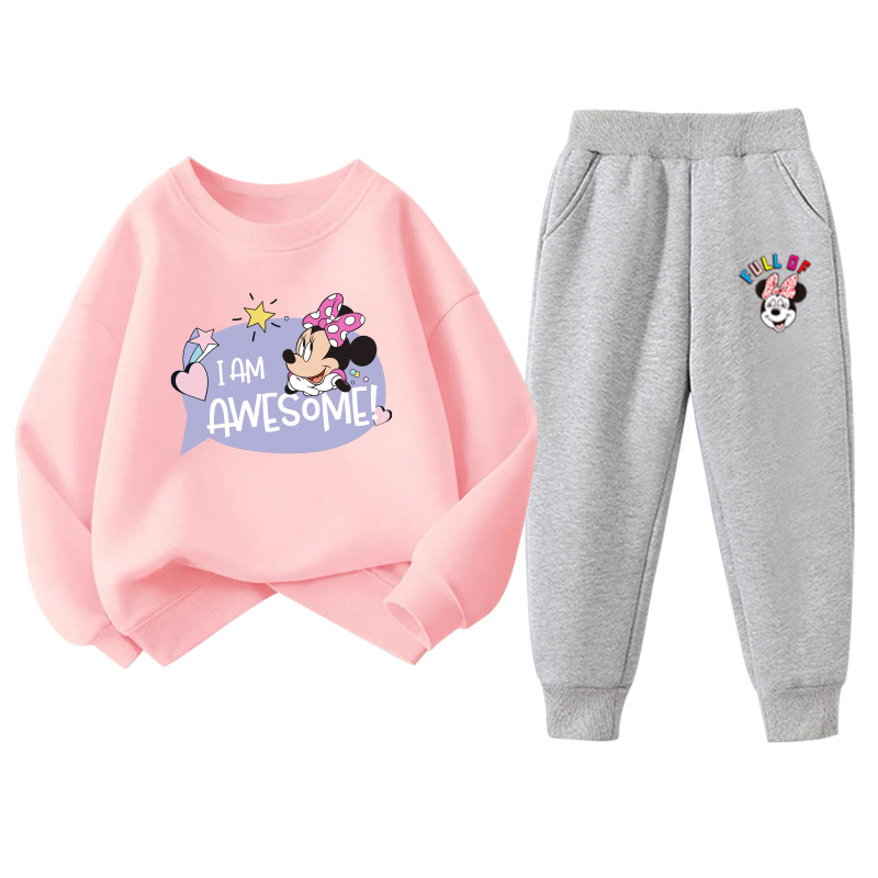 Повседневная спортивная одежда для детей 3-7 лет Disney, розовый/серый
Повседневная спортивная одежда для детей 3-7 лет Disney, розовый/серый