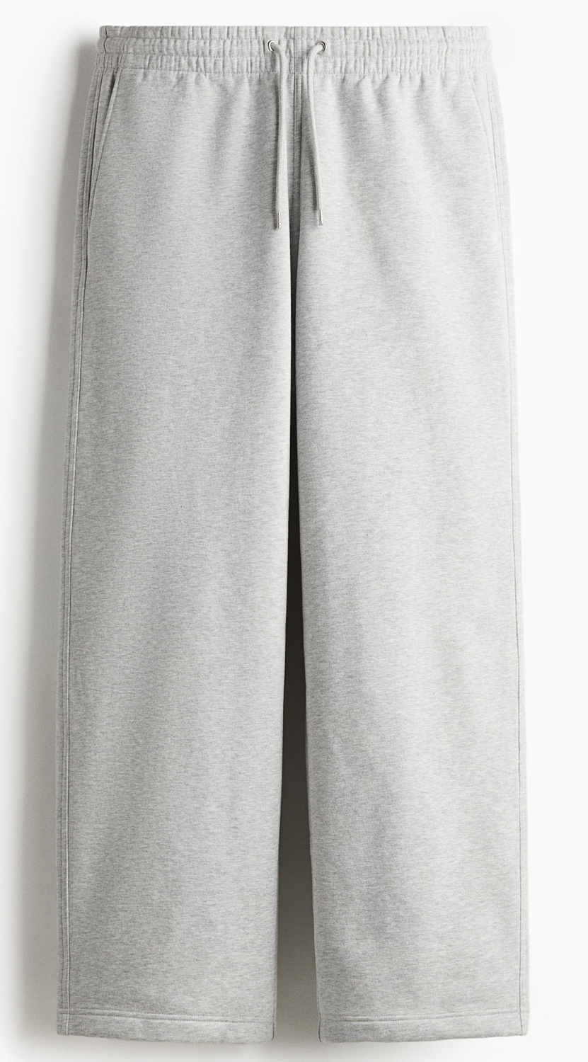 Спортивные брюки H&M Loose Fit, светло-серый
Спортивные брюки H&M Loose Fit, светло-серый