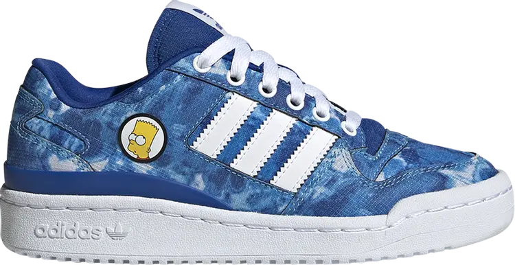 Кроссовки Adidas The Simpsons x Forum Low Big Kid 'Bart Simpson', синий
Кроссовки Adidas The Simpsons x Forum Low Big Kid 'Bart Simpson', синий