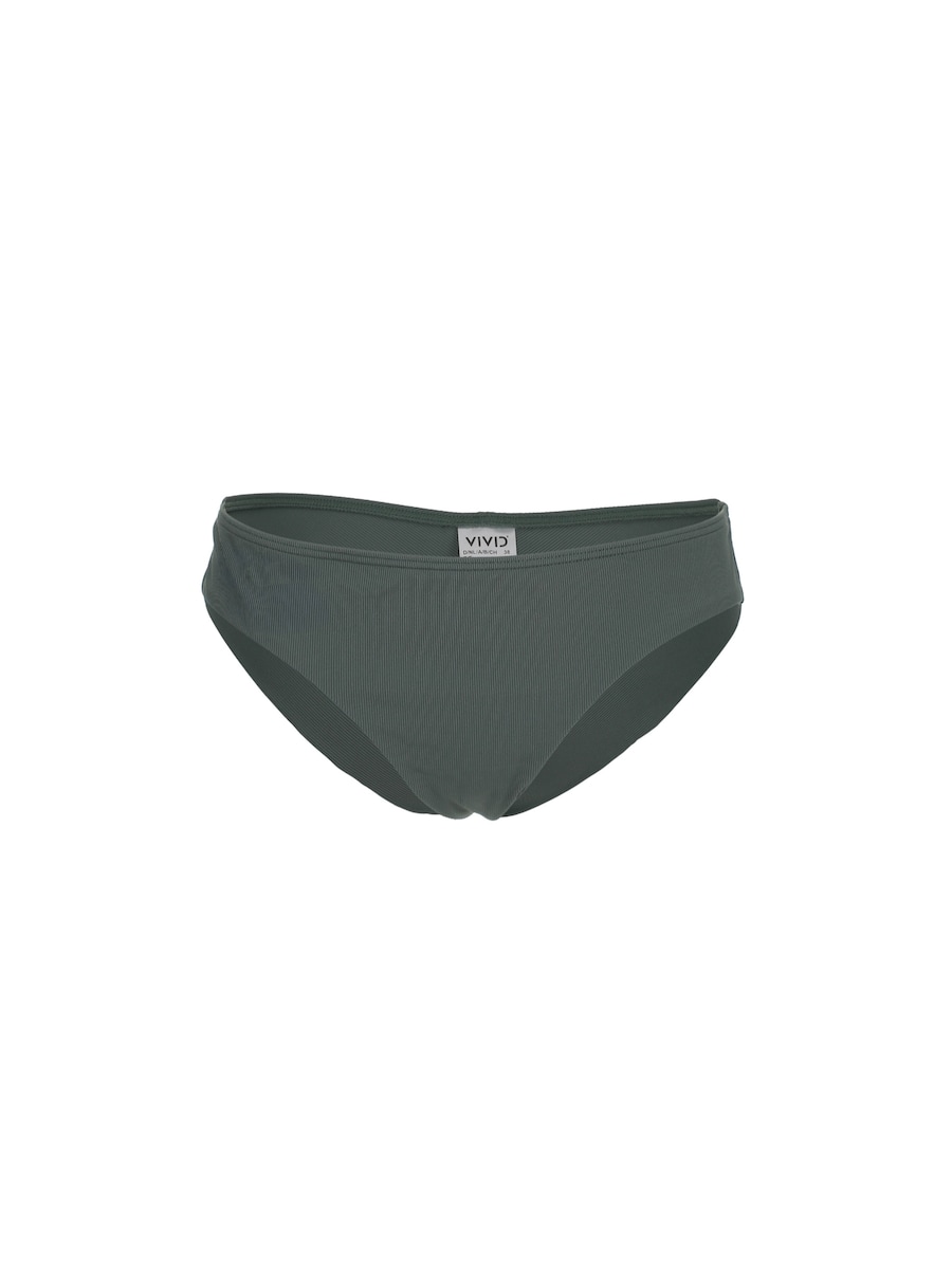 Плавки бикини VIVID, темно-зеленый
Плавки бикини VIVID, темно-зеленый