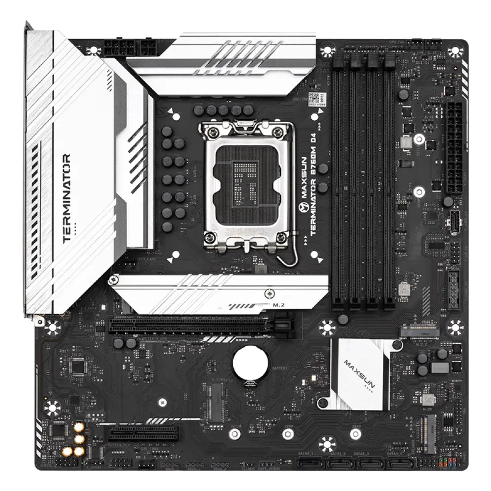 Материнская плата MaxSun MS-Terminator B760M D4, LGA1700, DDR4
Материнская плата MaxSun MS-Terminator B760M D4, LGA1700, DDR4