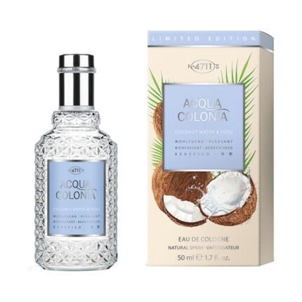 4711 Acqua Colonia Coconut Water & Yuzu Eau de Cologne Spray 50 мл
4711 Acqua Colonia Coconut Water & Yuzu Eau de Cologne Spray 50 мл