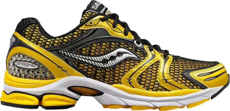 Кроссовки Saucony ProGrid Triumph 4 Lemon Chrome, желтый 
Кроссовки Saucony ProGrid Triumph 4 Lemon Chrome, желтый