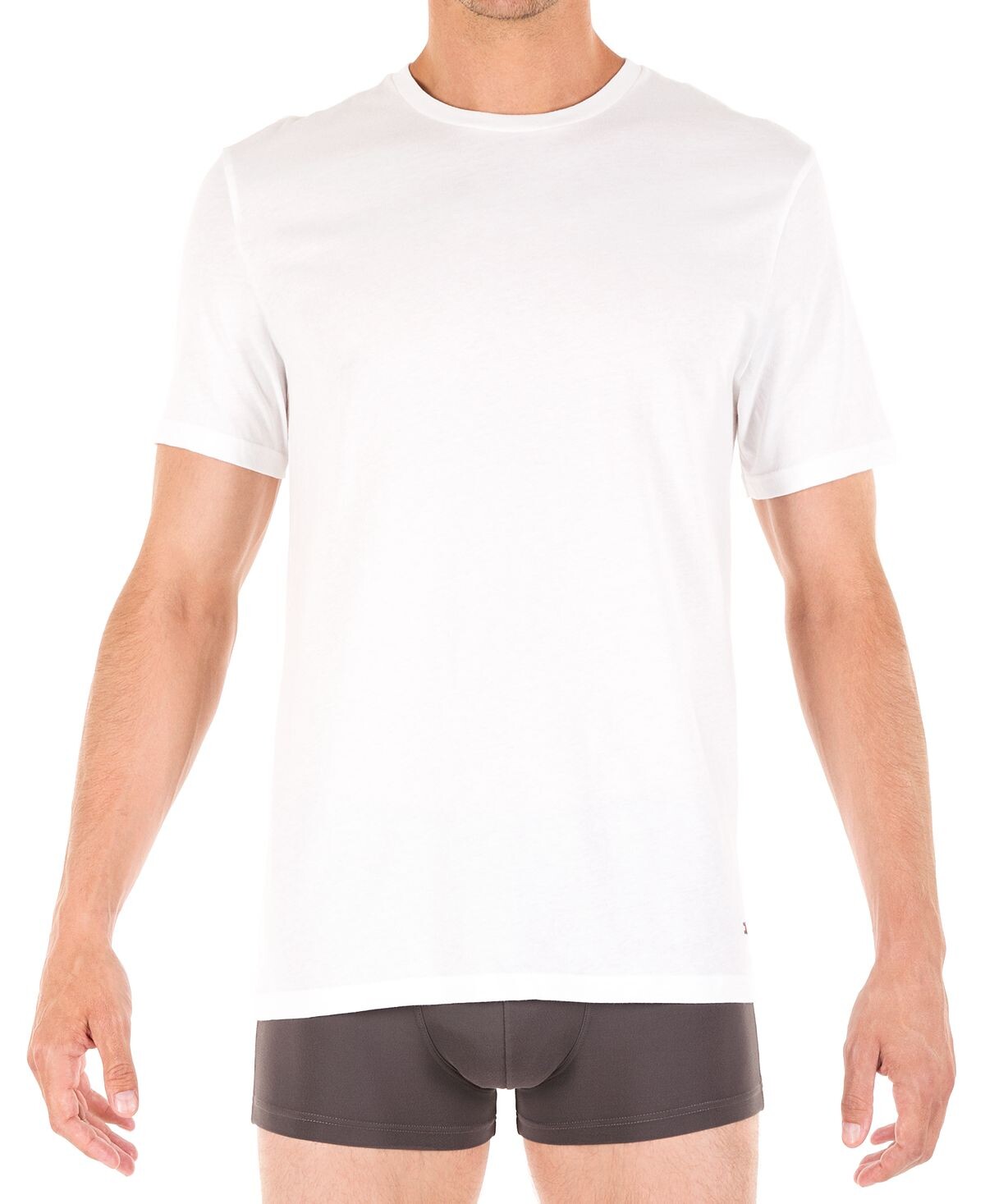 Мужские хлопковые классические футболки с круглым вырезом, упаковка из 5 шт. Tommy Hilfiger, белый
Мужские хлопковые классические футболки с круглым вырезом, упаковка из 5 шт. Tommy Hilfiger, белый