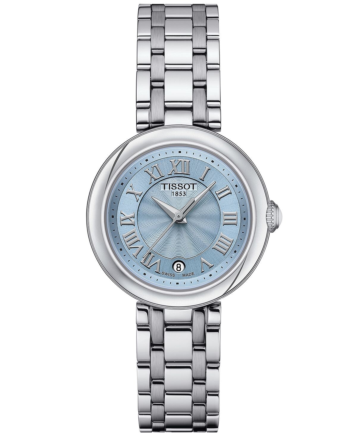 Женские швейцарские часы Bellissima с браслетом из нержавеющей стали, 26 мм Tissot, серый
Женские швейцарские часы Bellissima с браслетом из нержавеющей стали, 26 мм Tissot, серый