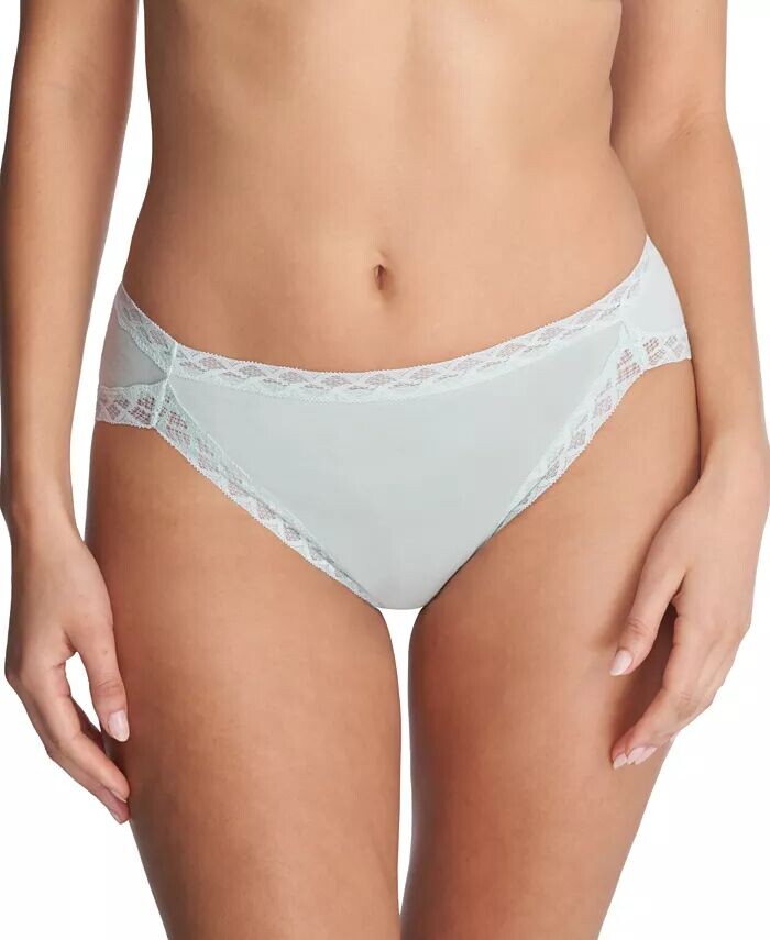 Хлопковые трусы французского кроя с кружевной отделкой Bliss 152058 Natori, зеленый
Хлопковые трусы французского кроя с кружевной отделкой Bliss 152058 Natori, зеленый