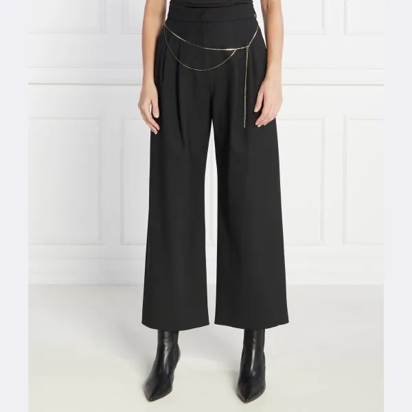 Пехотные брюки стандартного кроя с поясом Marella, черный
Пехотные брюки стандартного кроя с поясом Marella, черный