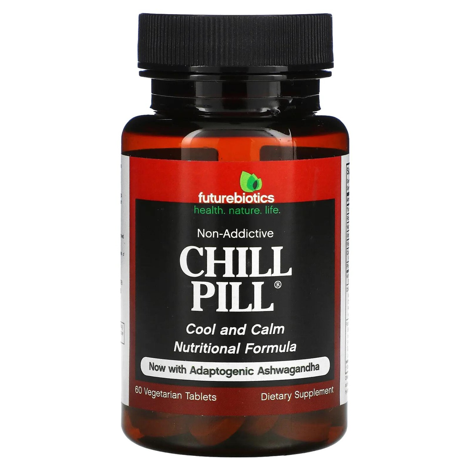 FutureBiotics Chill Pill 60 Vegetarian Tablets
FutureBiotics Chill Pill 60 Vegetarian Tablets