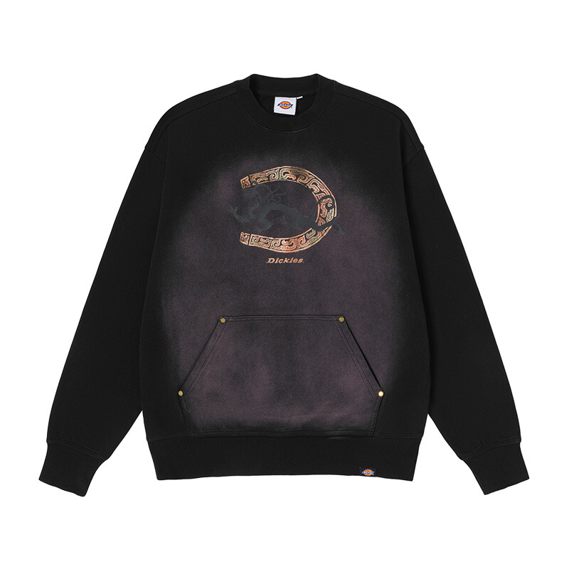 Толстовка унисекс черная Dickies, черный
Толстовка унисекс черная Dickies, черный