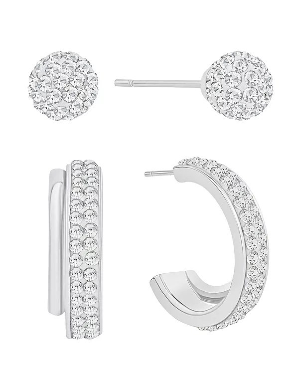 Комплект из серег-гвоздиков и колец с хрустальным шаром And Now This, silver
Комплект из серег-гвоздиков и колец с хрустальным шаром And Now This, silver