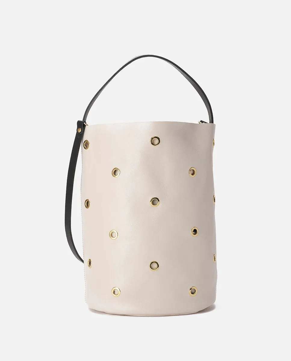 Сумка через плечо из кожи ведро без застежки с люверсами Mercules, пастельно-розовый
Сумка через плечо из кожи ведро без застежки с люверсами Mercules, пастельно-розовый