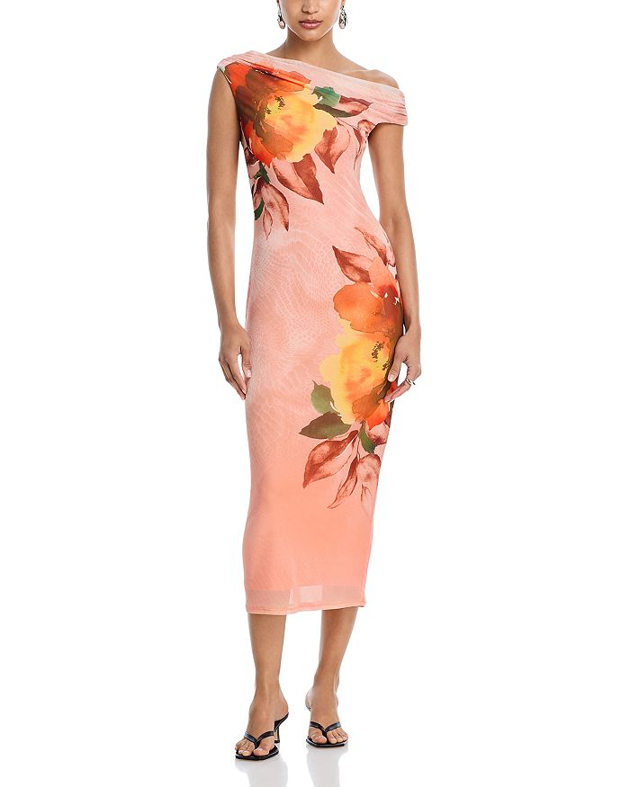 Платье Holden с асимметричным вырезом AFRM, оранжевый
Платье Holden с асимметричным вырезом AFRM, оранжевый