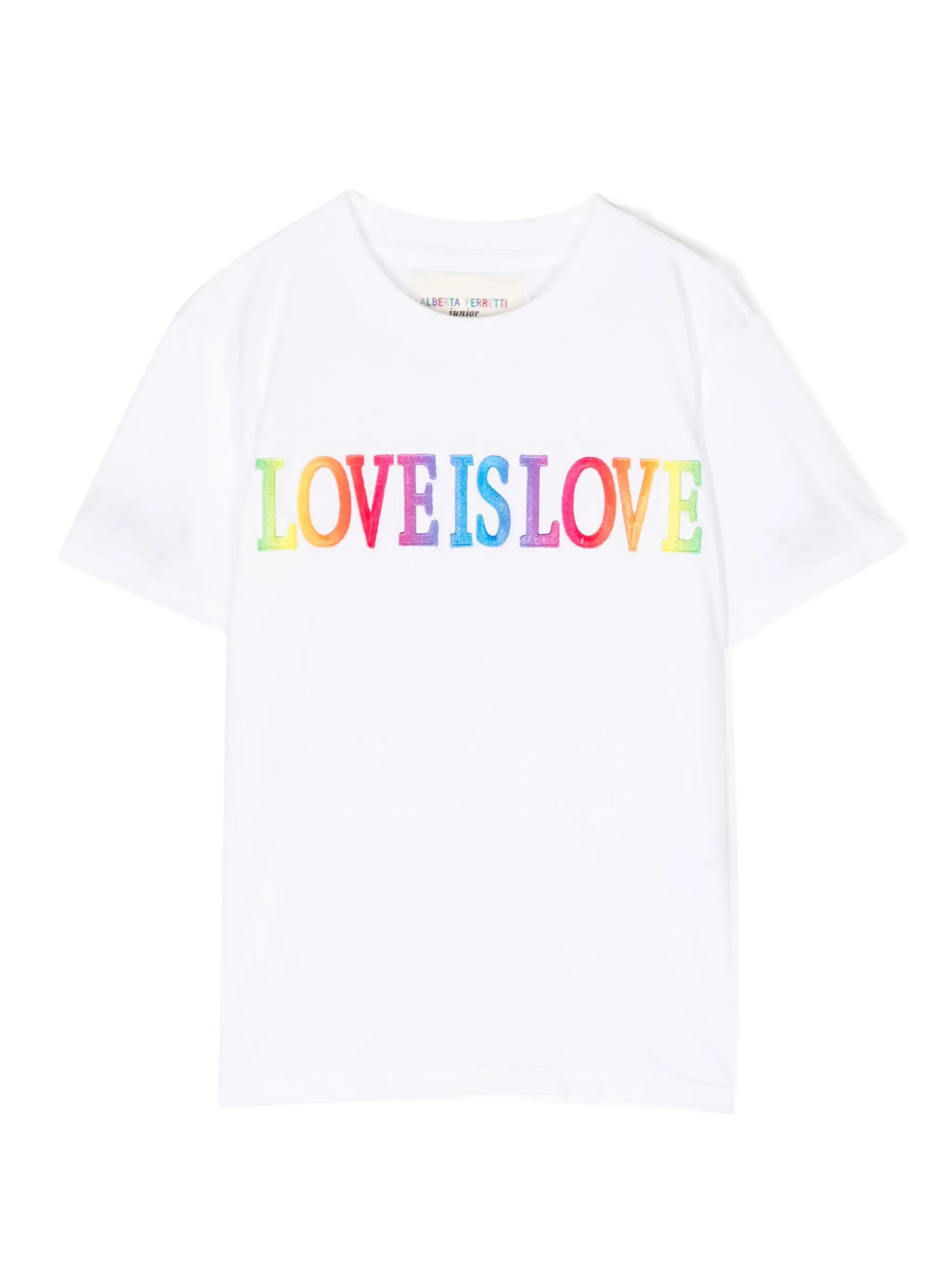 Футболка с логотипом Alberta Ferretti Kids, белый
Футболка с логотипом Alberta Ferretti Kids, белый