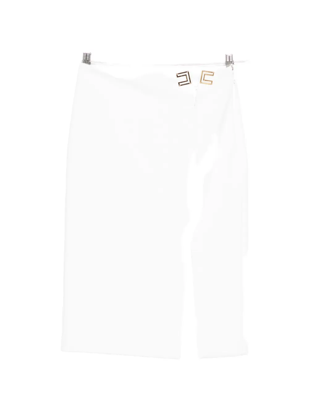 Мини-юбка с пряжкой и разрезом Elisabetta Franchi, белый
Мини-юбка с пряжкой и разрезом Elisabetta Franchi, белый