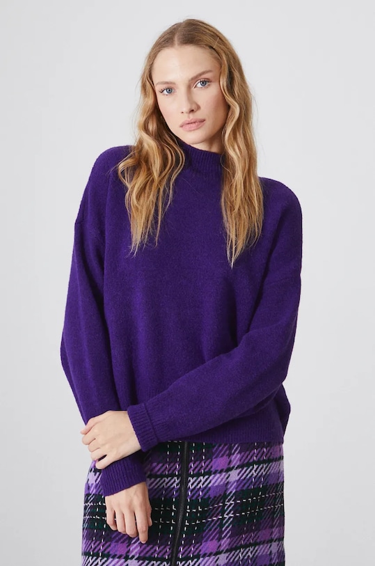 Свитер с добавлением шерсти Medicine, фиолетовый
Свитер с добавлением шерсти Medicine, фиолетовый