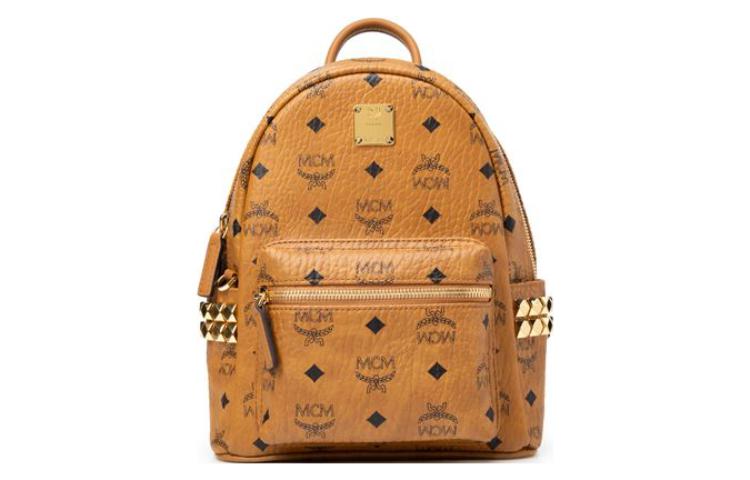 Stark Classic Pattern Canvas With Nappa Leather Backpack Mini Women's Cognac MCM, basic set (bag+dust bag)
Stark Classic Pattern Canvas With Nappa Leather Backpack Mini Women's Cognac MCM, basic set (bag+dust bag)