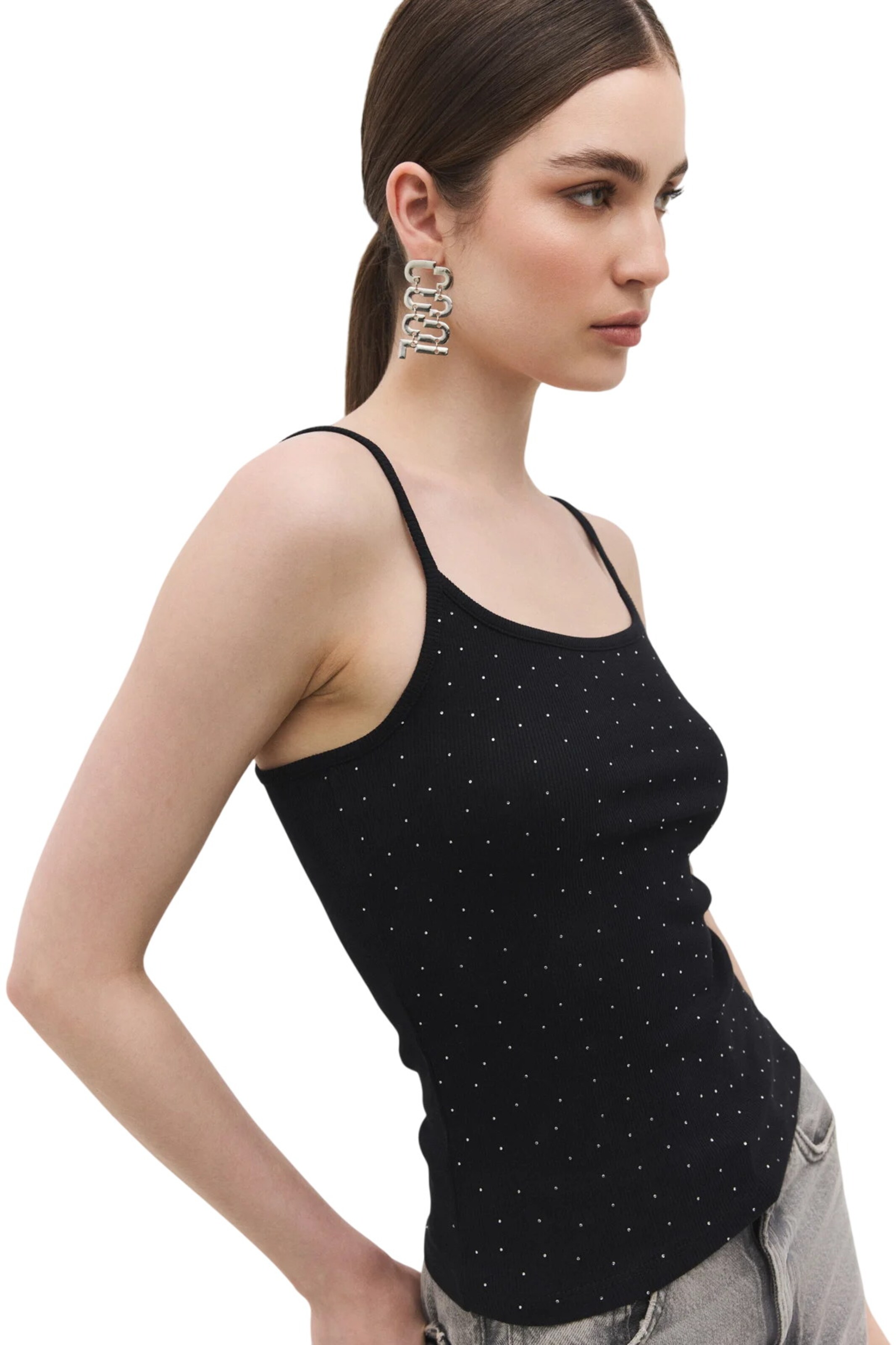 No Matter What Топ в черном цвете
No Matter What Топ в черном цвете