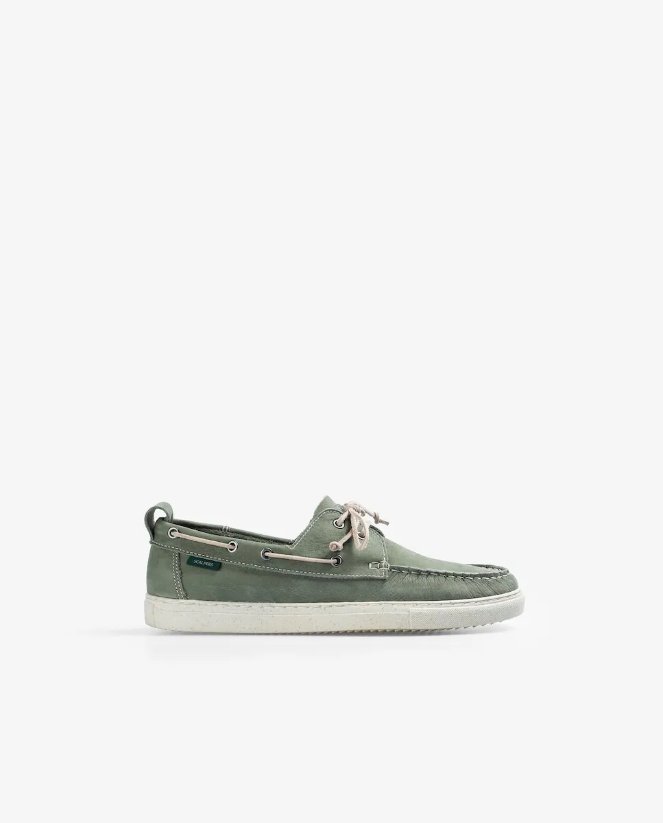 Мужские кожаные туфли-лодочки со шнурками Scalpers, зеленый
Мужские кожаные туфли-лодочки со шнурками Scalpers, зеленый
