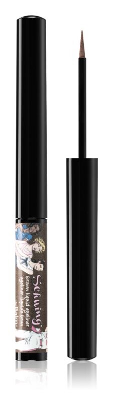 Подводка для глаз theBalm Schwing® Liquid Eyeliner, оттенок Brown 1.7 мл
Подводка для глаз theBalm Schwing® Liquid Eyeliner, оттенок Brown 1.7 мл