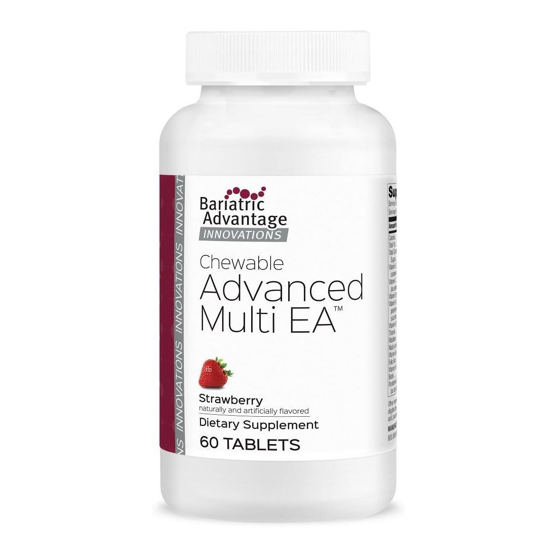 Мультивитамины Bariatric Advantage Chewable Advanced Multi EA Strawberry, 60 таблеток
Мультивитамины Bariatric Advantage Chewable Advanced Multi EA Strawberry, 60 таблеток