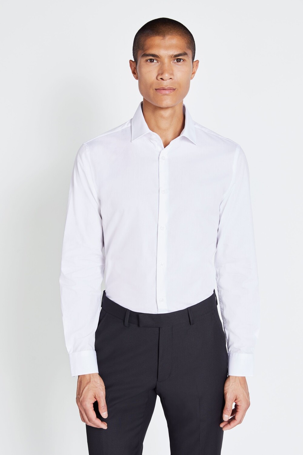 Белая рубашка Easy Care приталенного кроя с одинарными манжетами MOSS, белый
Белая рубашка Easy Care приталенного кроя с одинарными манжетами MOSS, белый