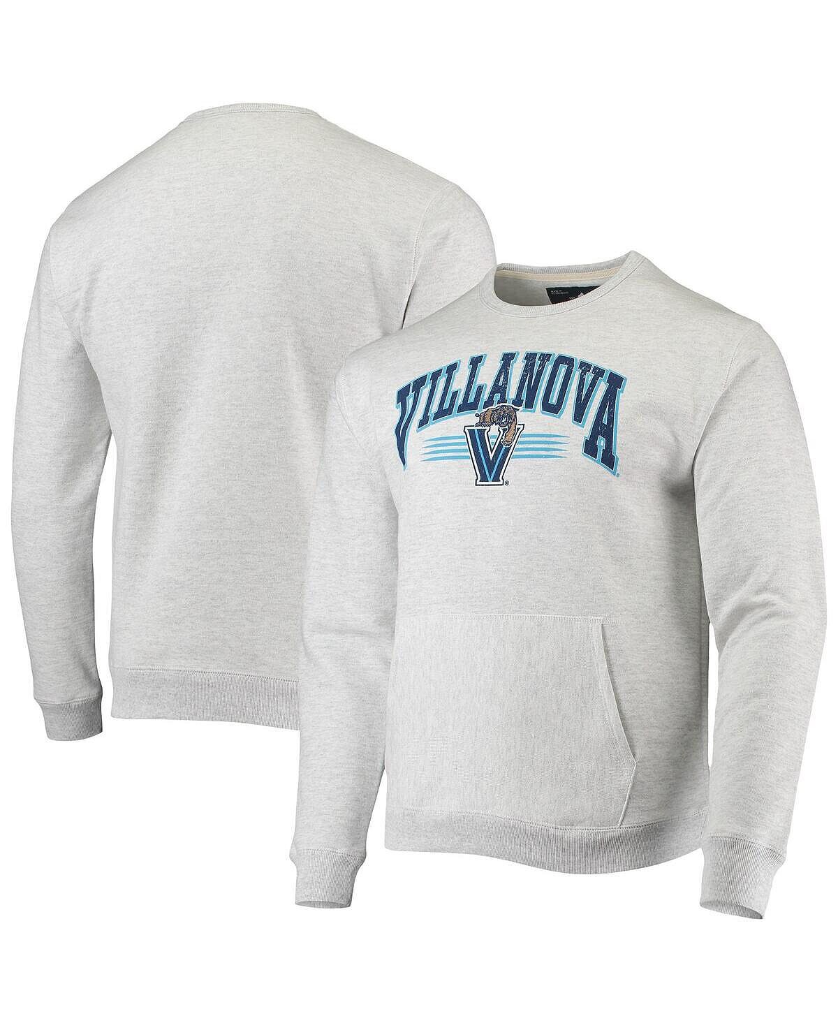 Мужская серая меланжевая толстовка villanova wildcats upperclassman pocket pullover sweatshirt League Collegiate Wear, мульти
Мужская серая меланжевая толстовка villanova wildcats upperclassman pocket pullover sweatshirt League Collegiate Wear, мульти