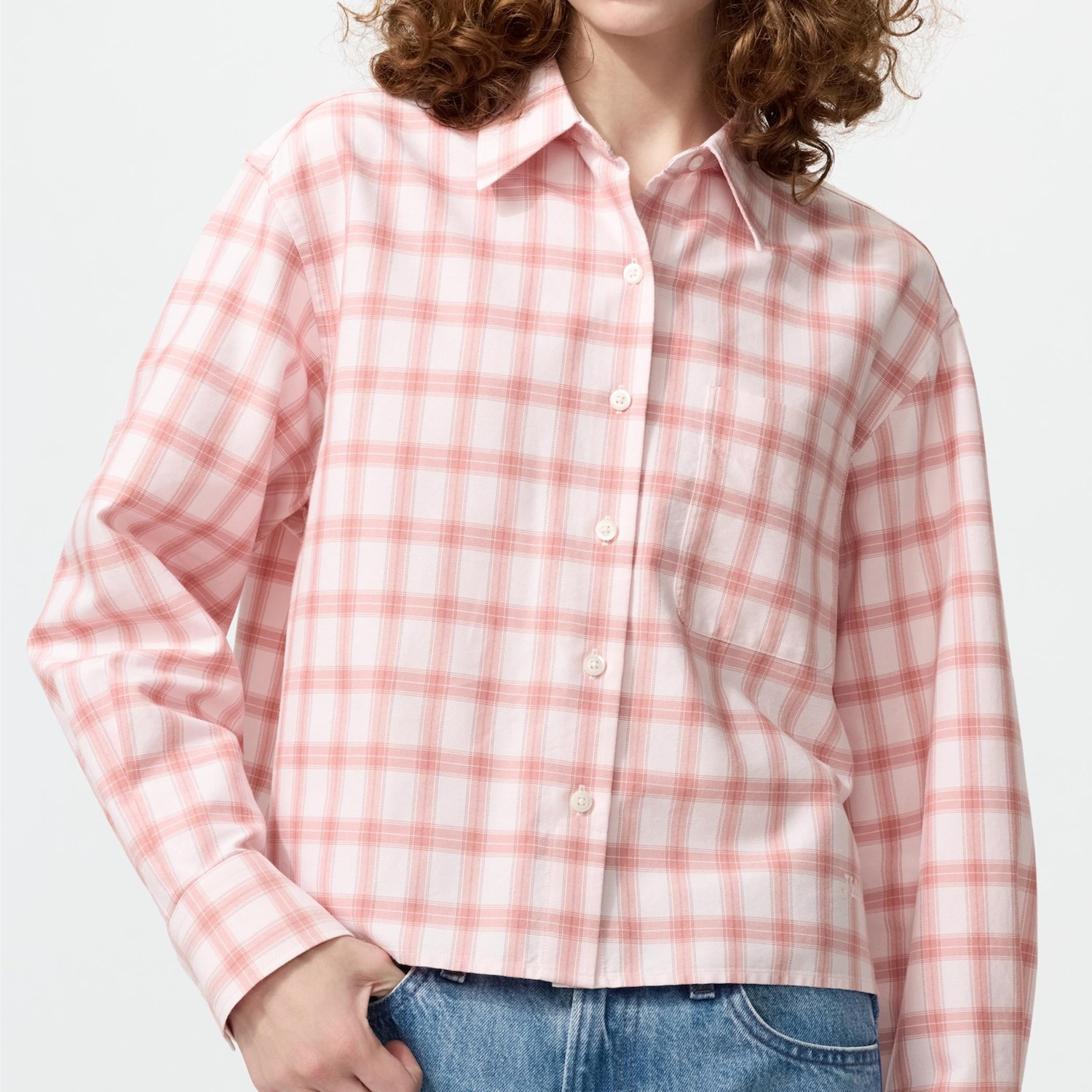 Рубашка Uniqlo Oxford Check, розовый
Рубашка Uniqlo Oxford Check, розовый