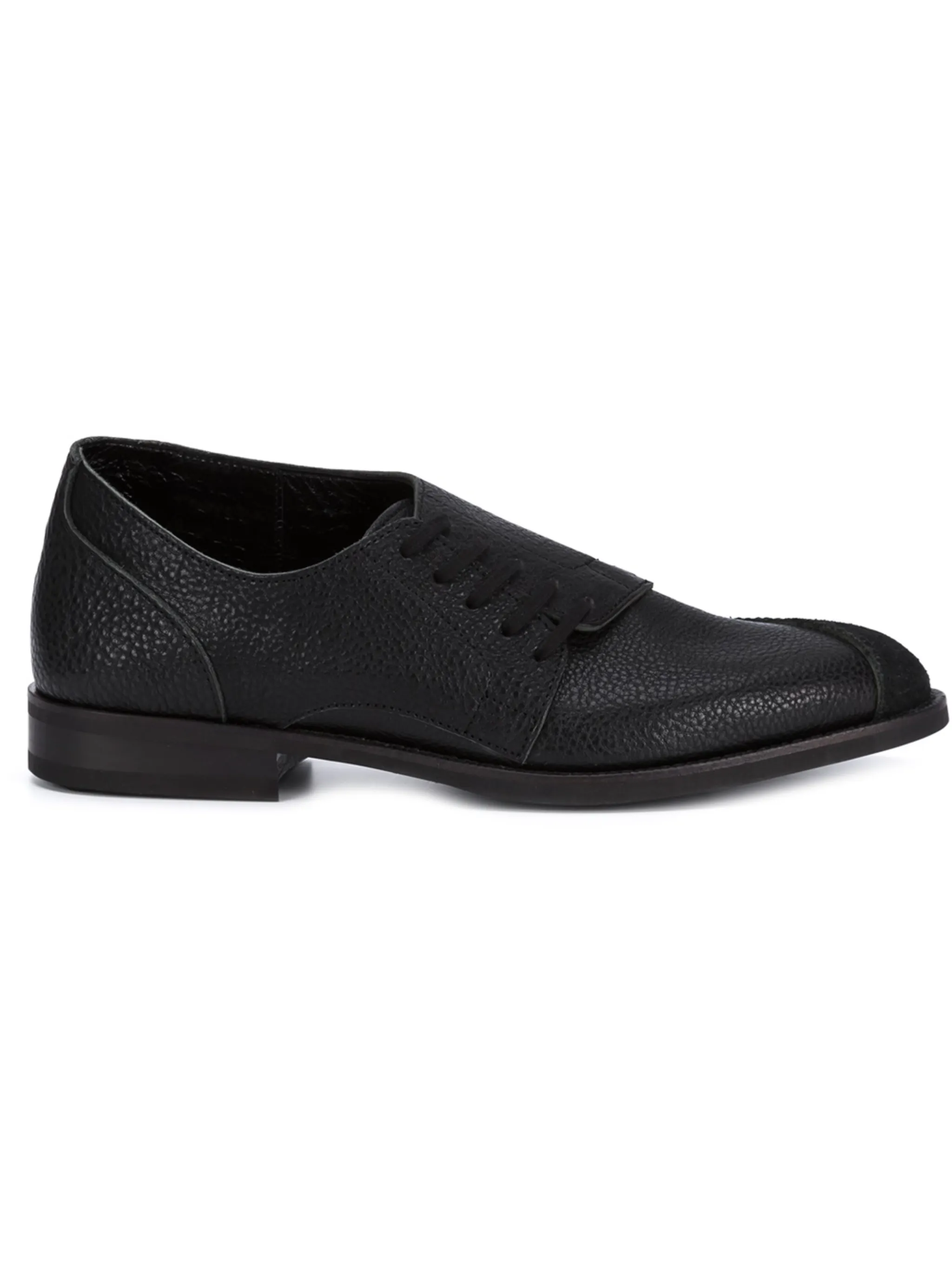 Туфли с асимметричной застежкой Comme Des Garçons Homme Plus, черный
Туфли с асимметричной застежкой Comme Des Garçons Homme Plus, черный