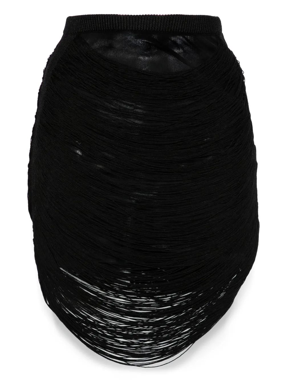 Мини-юбка с несколькими завязками The Attico, черный
Мини-юбка с несколькими завязками The Attico, черный