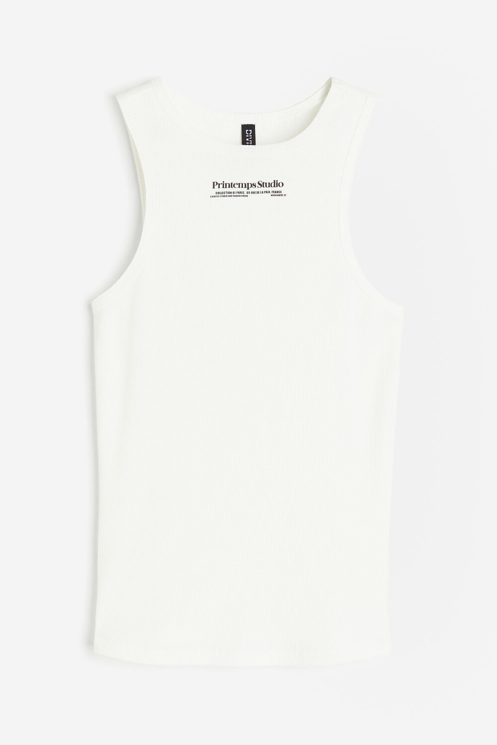 Топ H&M Ribbed Tank, кремовый
Топ H&M Ribbed Tank, кремовый