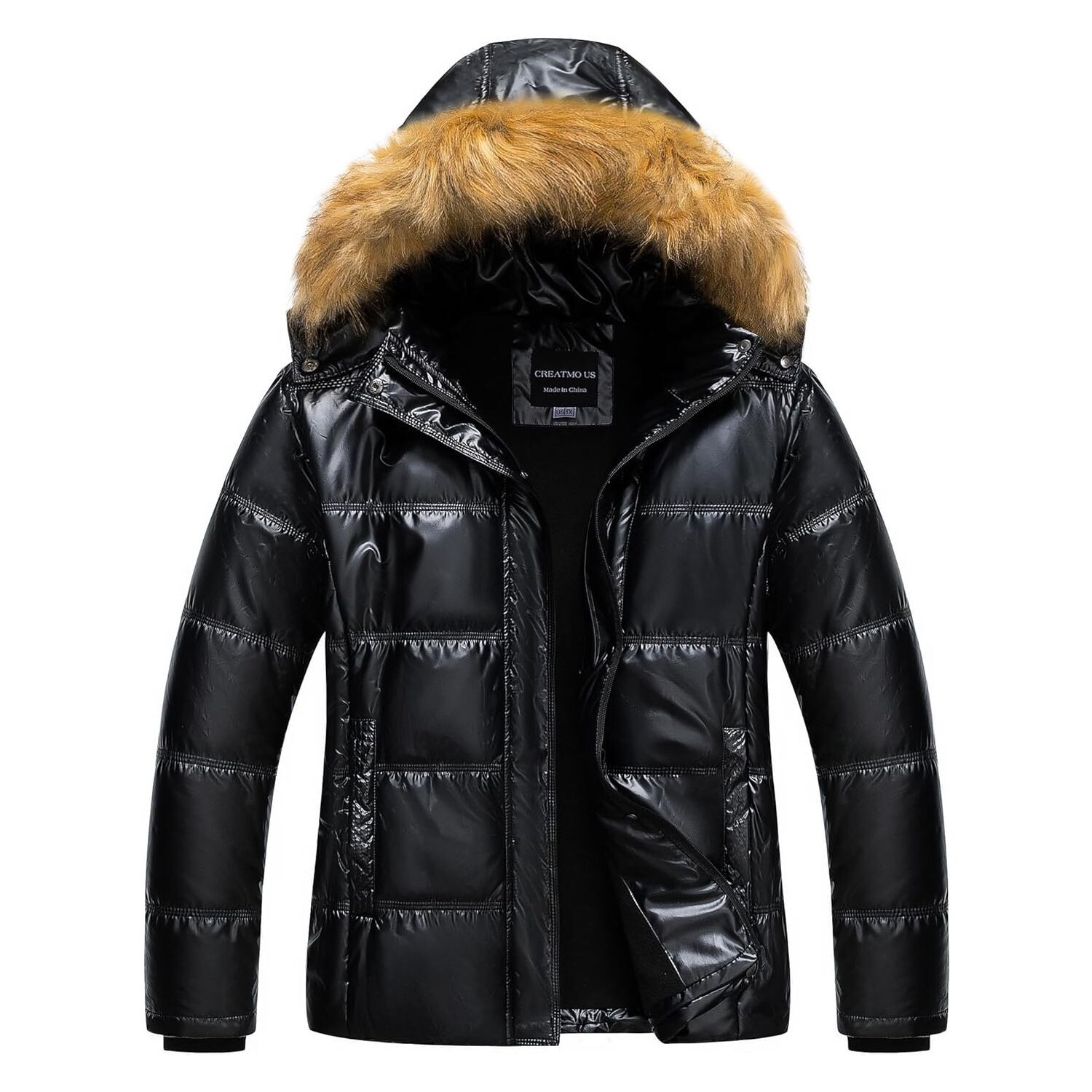 Куртка Creatmo Us Women's Plus Size Waterproof Fleece Lined, глянцевый черный
Куртка Creatmo Us Women's Plus Size Waterproof Fleece Lined, глянцевый черный