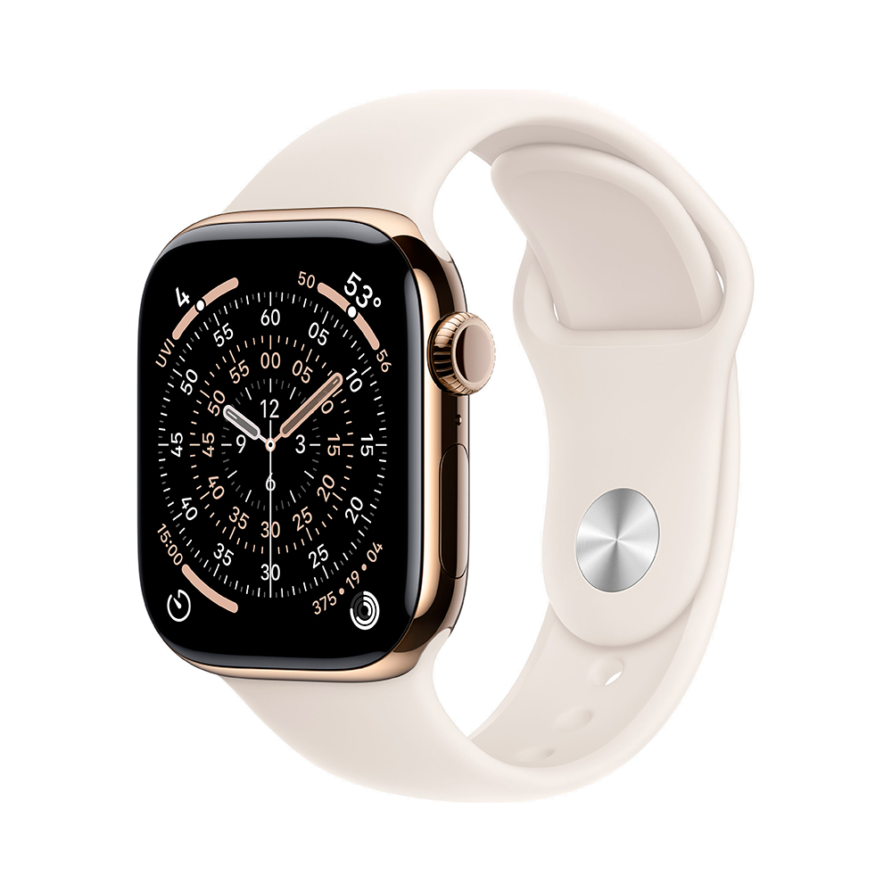 Умные часы Apple Watch Series 11 (GPS+Cellular), 42 мм, Gold Titanium Case/Starlight Sport Band - S/M, Золотой, Умные часы Apple Watch Series 11 (GPS+Cellular), 42 мм, Gold Titanium Case/Starlight Sport Band - S/M
Умные часы Apple Watch Series 11 (GPS+Cellular), 42 мм, Gold Titanium Case/Starlight Sport Band - S/M, Золотой, Умные часы Apple Watch Series 11 (GPS+Cellular), 42 мм, Gold Titanium Case/Starlight Sport Band - S/M