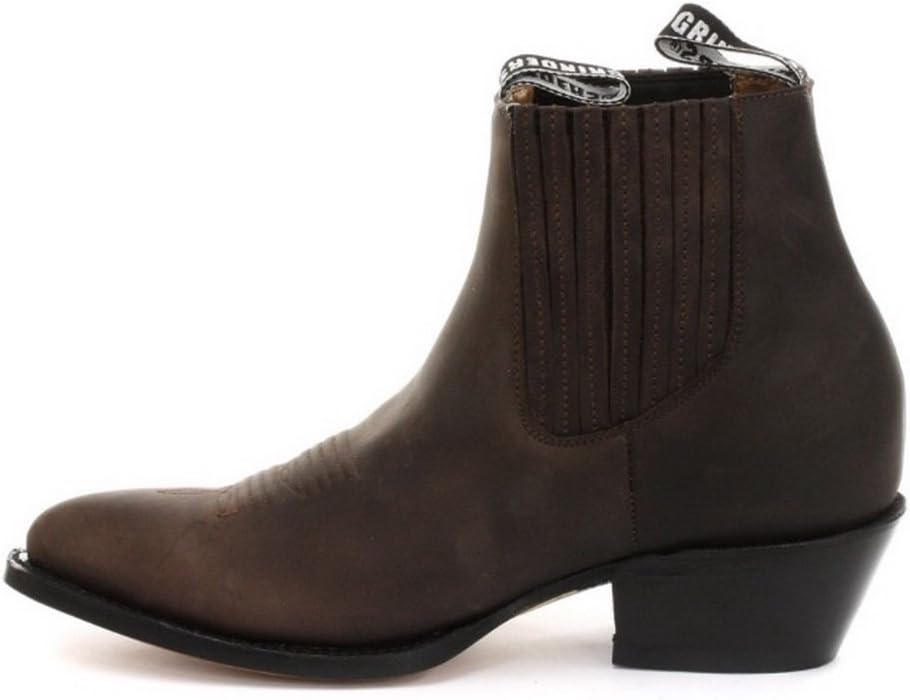 Унисекс ковбойские кожаные ботинки Grinders Maverick для танцев с западным стилем, коричневый
Унисекс ковбойские кожаные ботинки Grinders Maverick для танцев с западным стилем, коричневый
