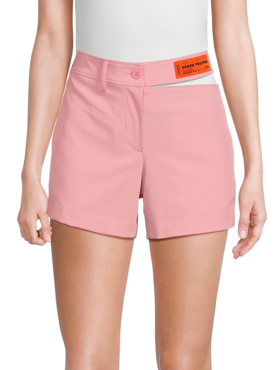 Шорты с вырезанным логотипом Heron Preston, розовый
Шорты с вырезанным логотипом Heron Preston, розовый
