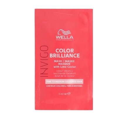 Professionals Invigo Color Brilliance Mask 15 мл - Маска для окрашенных волос Wella 
Professionals Invigo Color Brilliance Mask 15 мл - Маска для окрашенных волос Wella