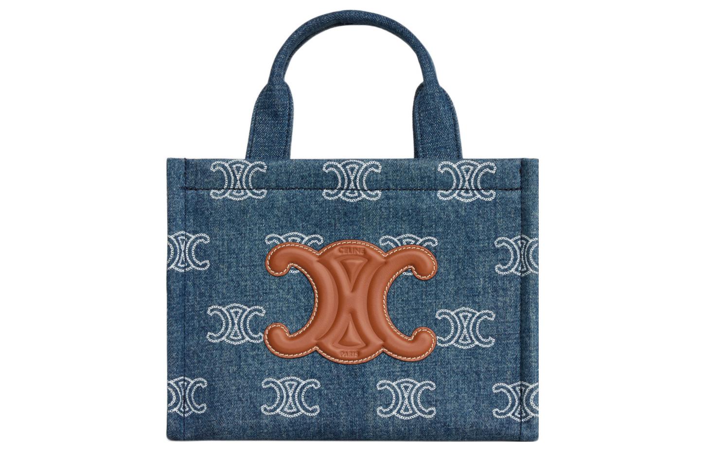 CELINE Джинсовая сумка тоут с кожаными вставками
CELINE Джинсовая сумка тоут с кожаными вставками