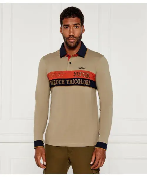 Футболка поло Regular fit Aeronautica Militare, бежевый
Футболка поло Regular fit Aeronautica Militare, бежевый
