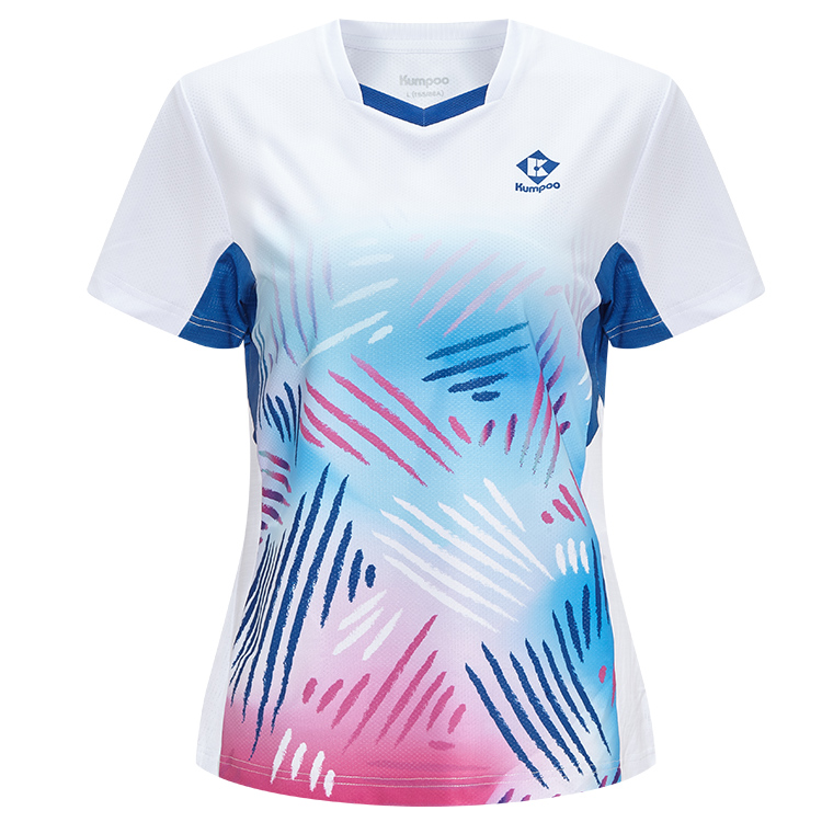 Женская белая одежда для бадминтона KUMPOO
Женская белая одежда для бадминтона KUMPOO