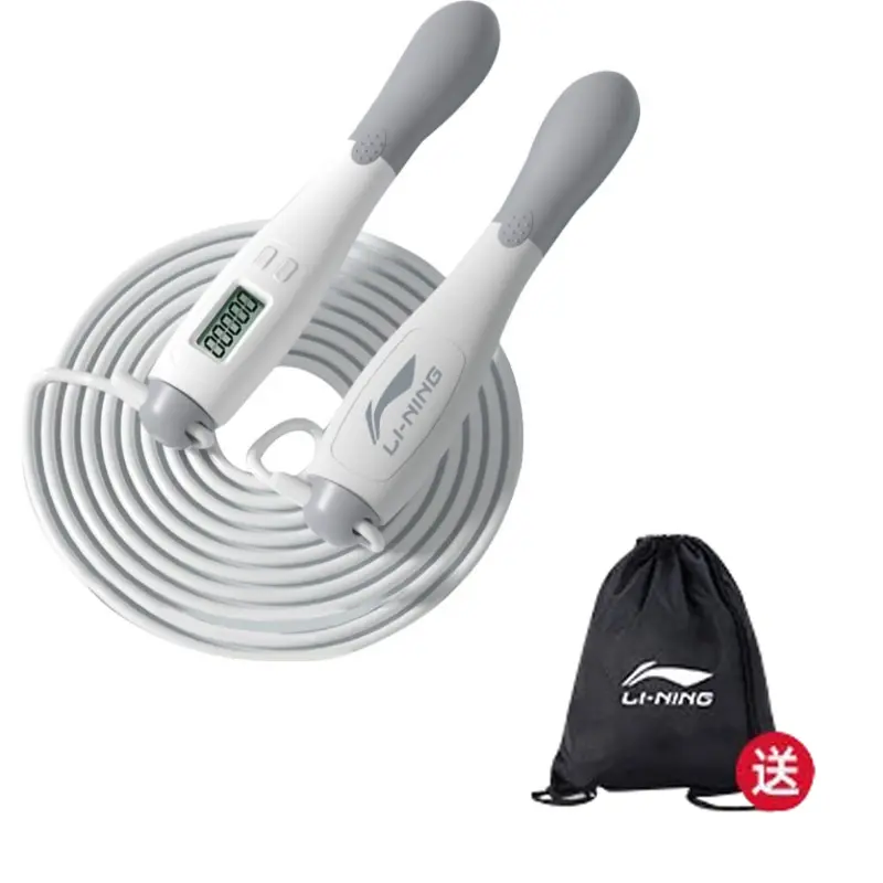 Электронная скакалка для фитнеса с подсчетом для взрослых, полиэстер, 2,8 м LINING, серый
Электронная скакалка для фитнеса с подсчетом для взрослых, полиэстер, 2,8 м LINING, серый