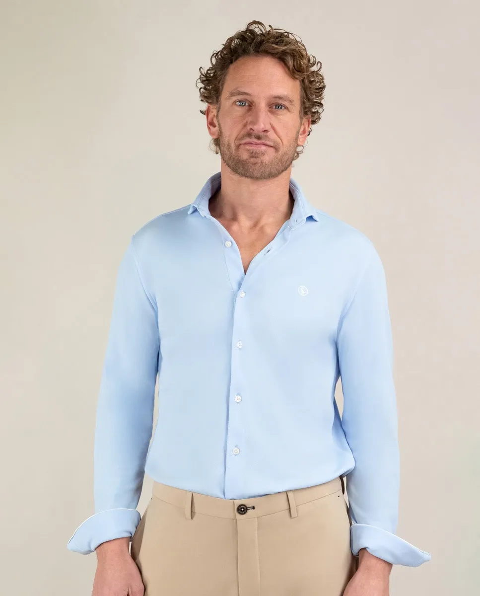 Мужская рубашка из ткани Sepiia однотонная El Ganso, синий
Мужская рубашка из ткани Sepiia однотонная El Ganso, синий