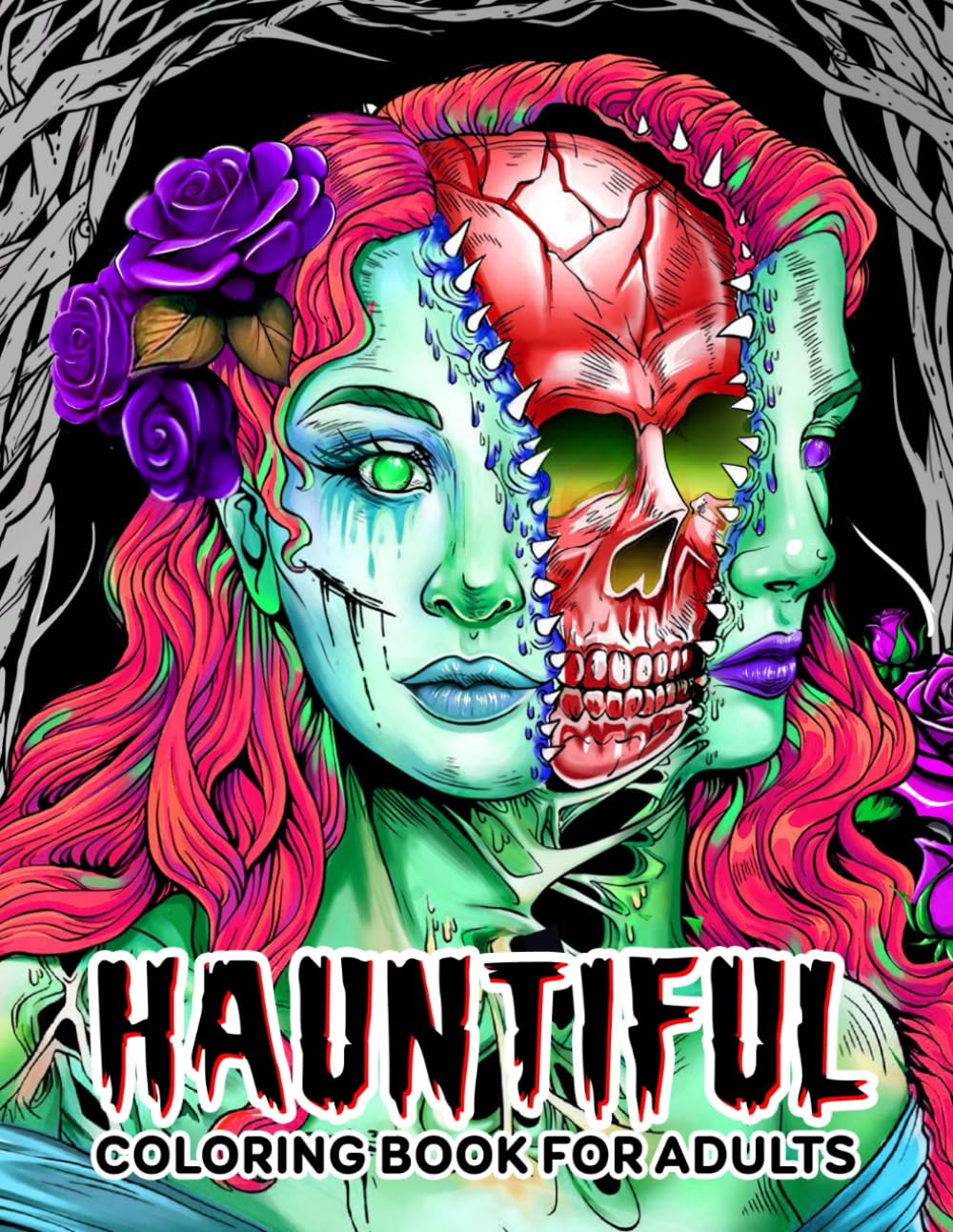 Hauntiful Adults Coloring Book: Creepy Yet Beautiful Illustrations - Perfect for Relaxation, Creativity, and Stress Relief (Independently published)
Hauntiful Adults Coloring Book: Creepy Yet Beautiful Illustrations - Perfect for Relaxation, Creativity, and Stress Relief (Independently published)