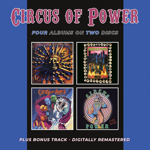 CD диск Circus of Power: Circus Of Power / Vices / Magic & Madness / Live At The Ritz
CD диск Circus of Power: Circus Of Power / Vices / Magic & Madness / Live At The Ritz