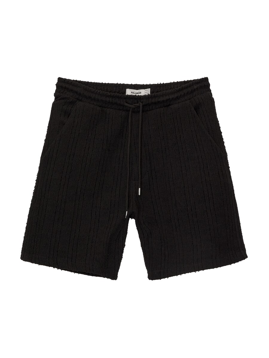 Брюки свободного кроя Pull&Bear, черный
Брюки свободного кроя Pull&Bear, черный