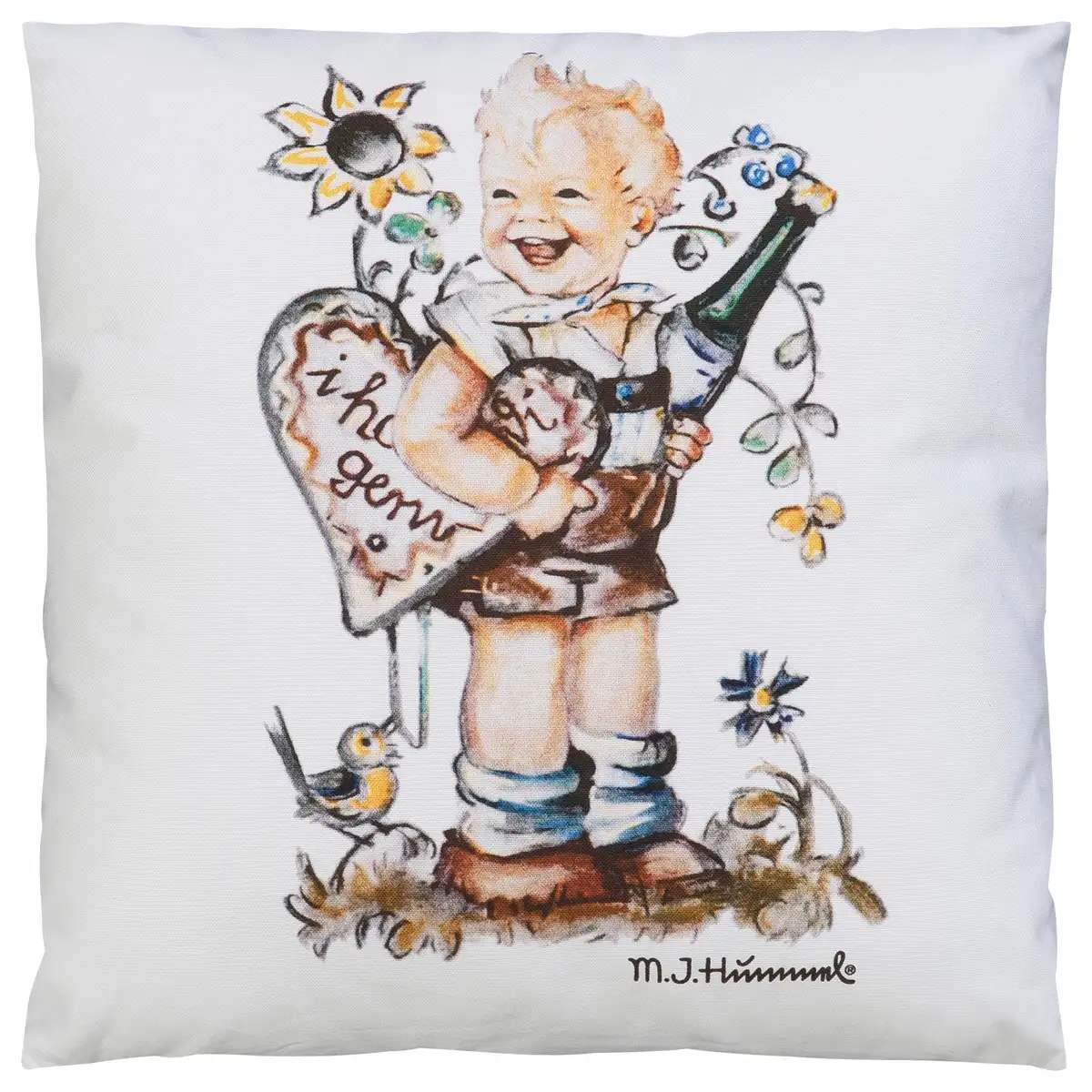 М.И. Чехол на подушку Hummel "Я люблю тебя - мальчик", (1 шт.), с фигуркой Hummel M.I. Hummel 40х40 см, белый
М.И. Чехол на подушку Hummel "Я люблю тебя - мальчик", (1 шт.), с фигуркой Hummel M.I. Hummel 40х40 см, белый